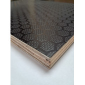 Фанера Ламінована ФСФ Евкаліпт НЕХА сорт Гл/Сітка 2500х1250х6,5мм