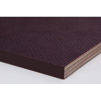 Фанера ФСФ ламінована 1250х2500х18 F/W Гл/Сітка Estply Естонія
